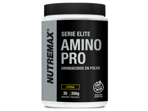 NUTREMAX - AMINOÁCIDOS EN POLVO AMINO PRO 250 gramos/25 servicios